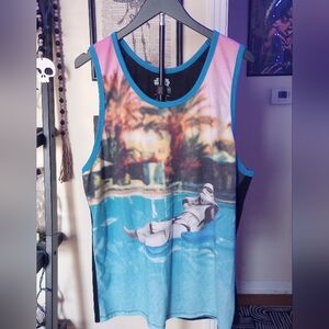 Star Wars Black and Blue Tank Top